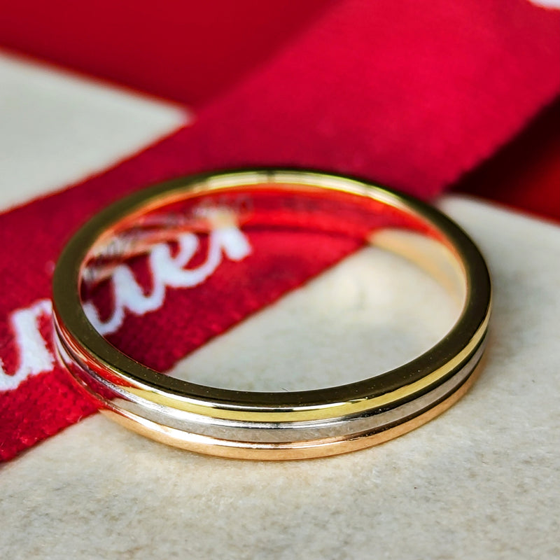 Cartier カルティエ ヴァンドーム スリーカラーリング 8号
