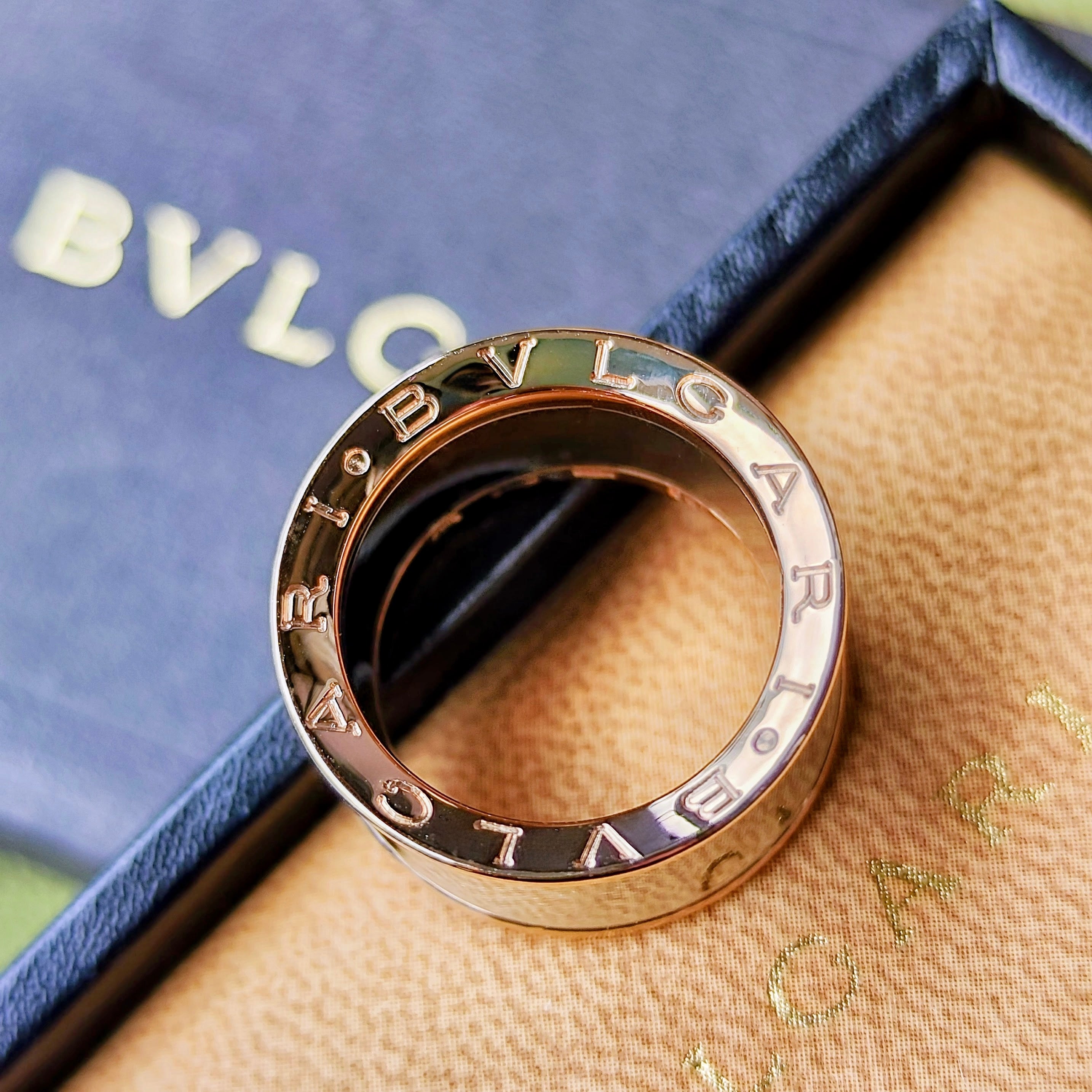 ブルガリB.zero1リング　アニッシユカプーア BVLGARI ブルガリ B-ZERO1 ビーゼロワン Anish Kapoor（アニッシュ