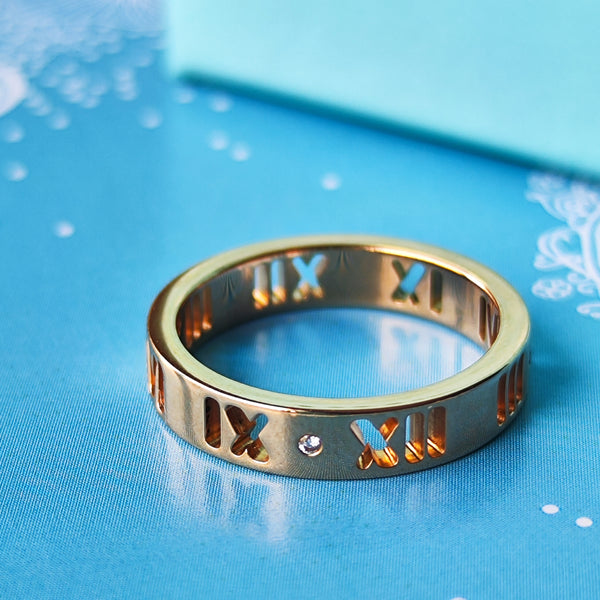 TIFFANY  ティファニー ピアスドアトラス ダイヤモンド リング