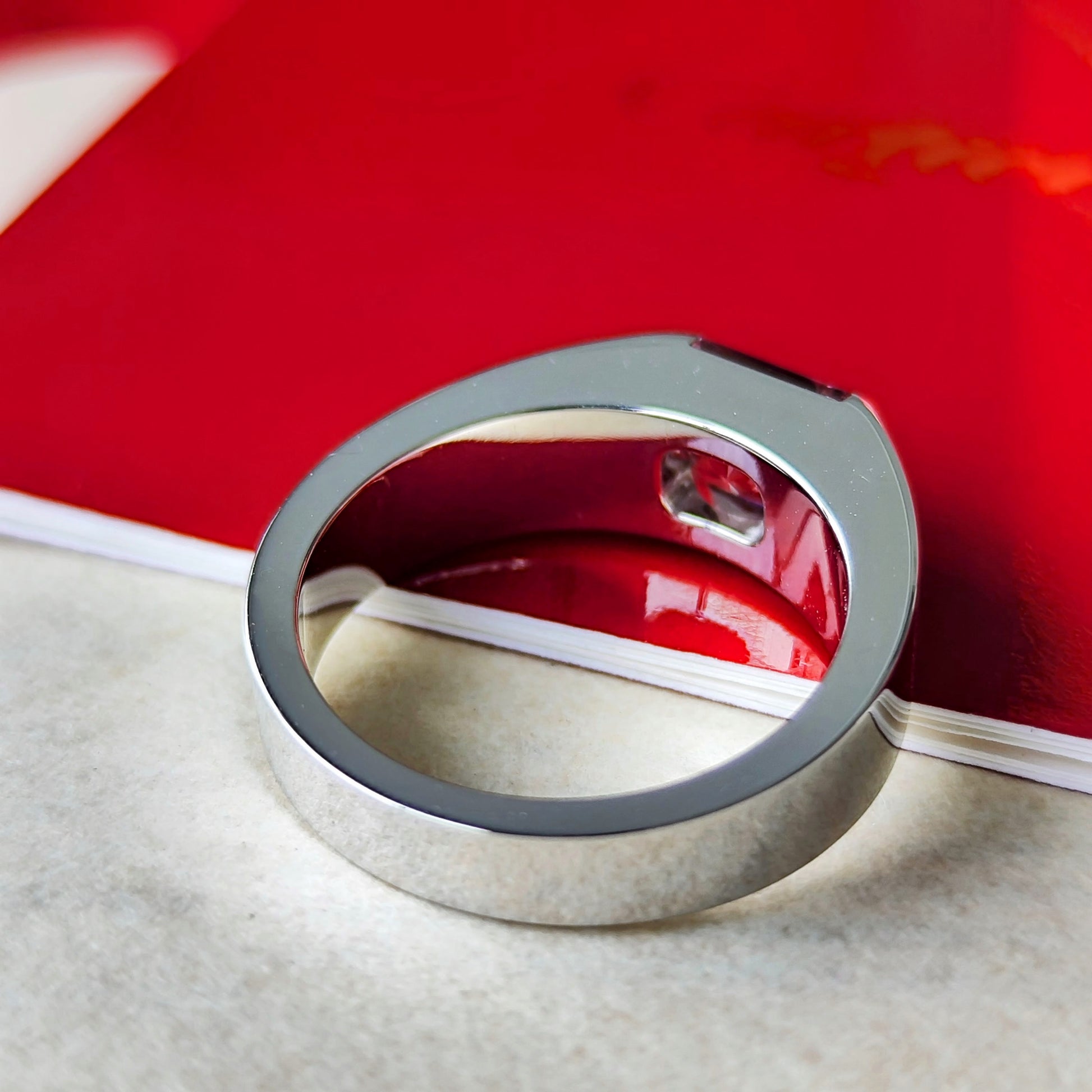 Cartier カルティエ タンク ピンクトルマリン 18金WG