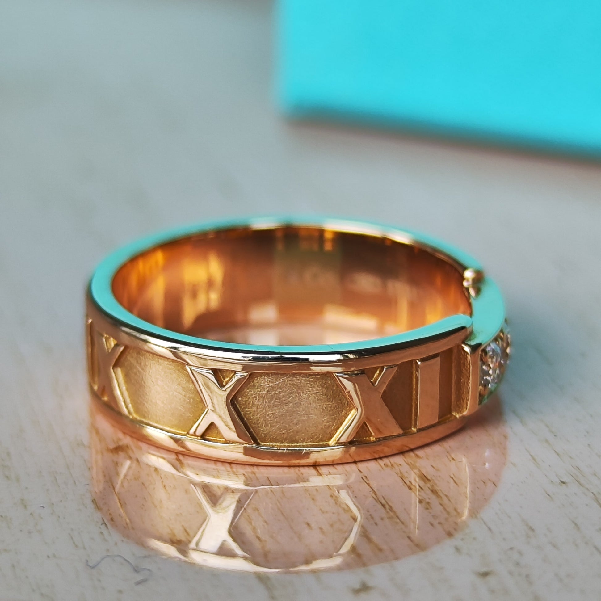 TIFFANY&Co ティファニー アトラス ダイヤモンド 18金PG