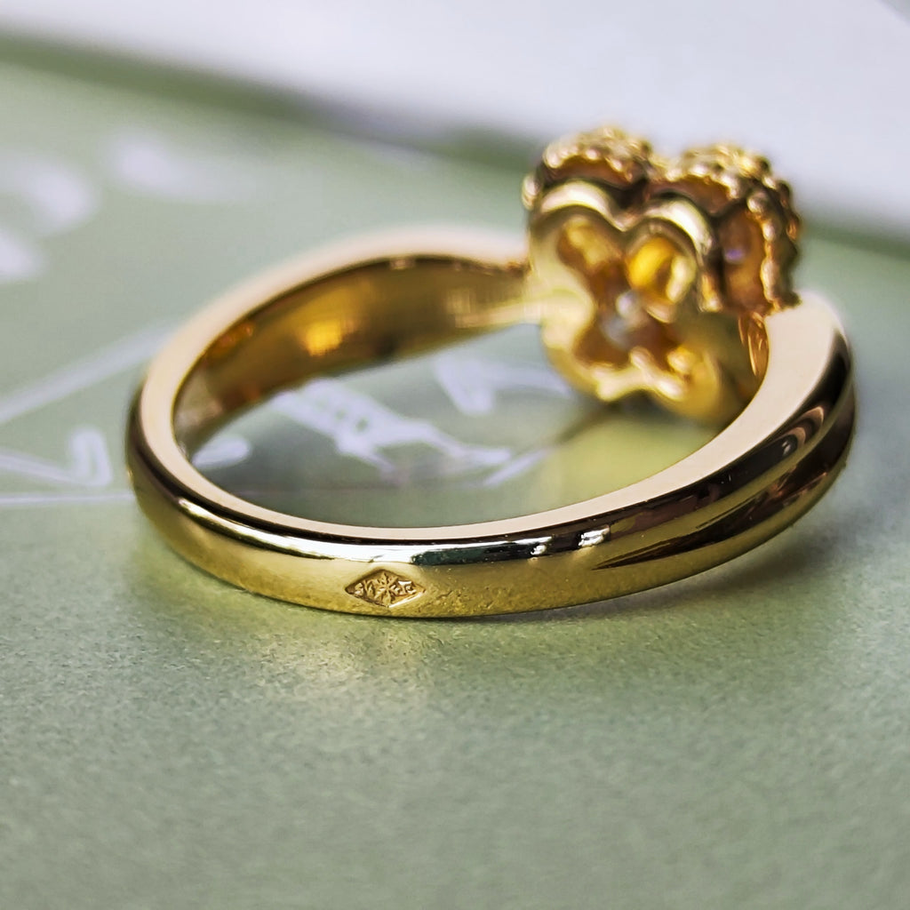 Van Cleef & Arpels ヴァンクリーフ&アーペル アルノ ダイヤモンド 18金YG 47