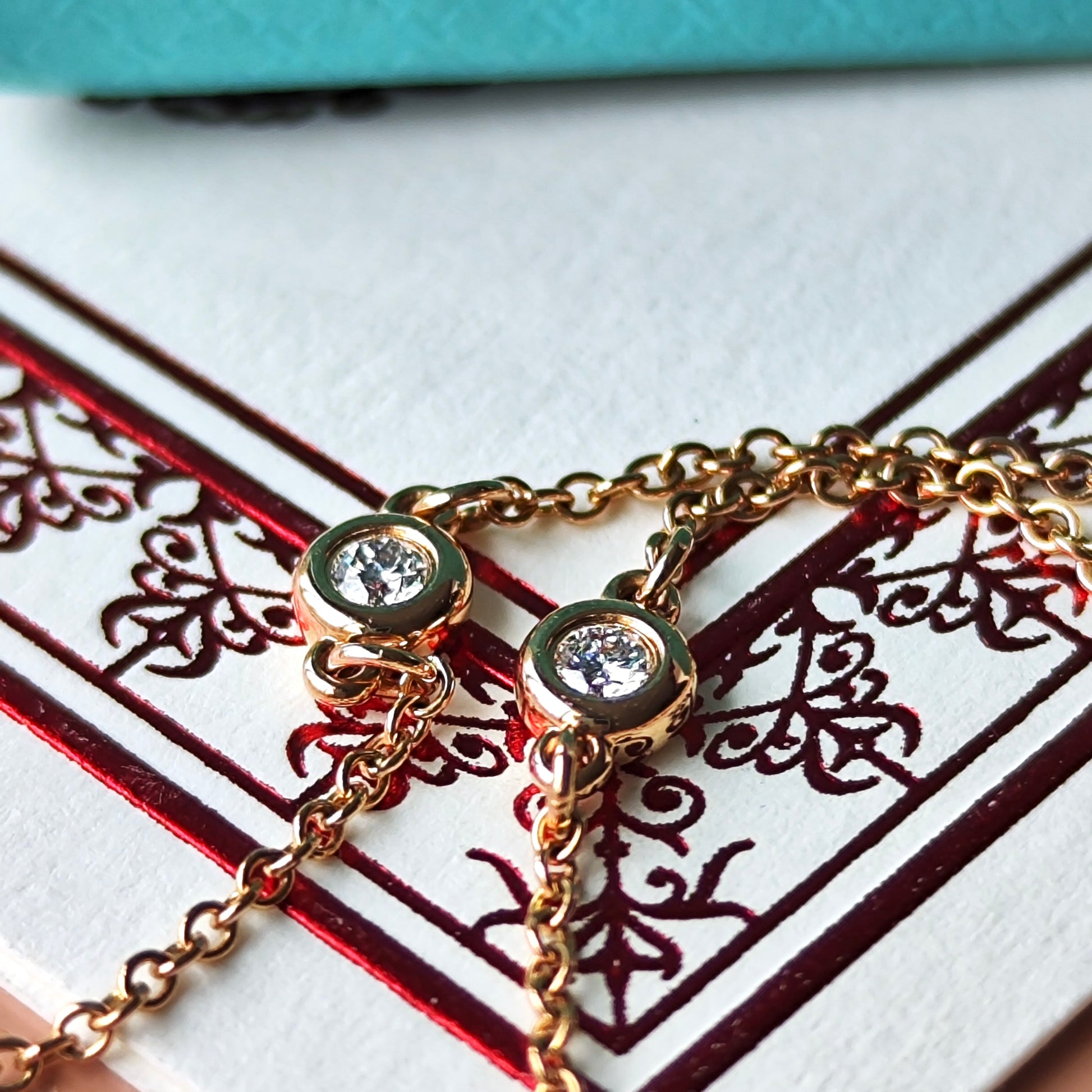 TIFFANY＆Co.ティファニー オープンハート バイザヤード ダイヤモンド ブレスレット