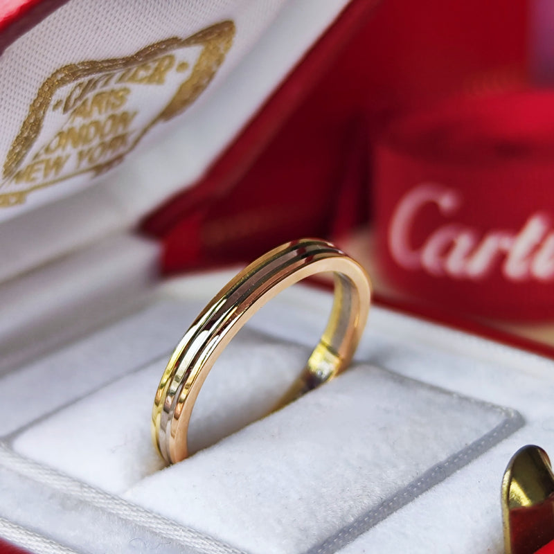 Cartier カルティエ ヴァンドーム スリーカラーリング 51