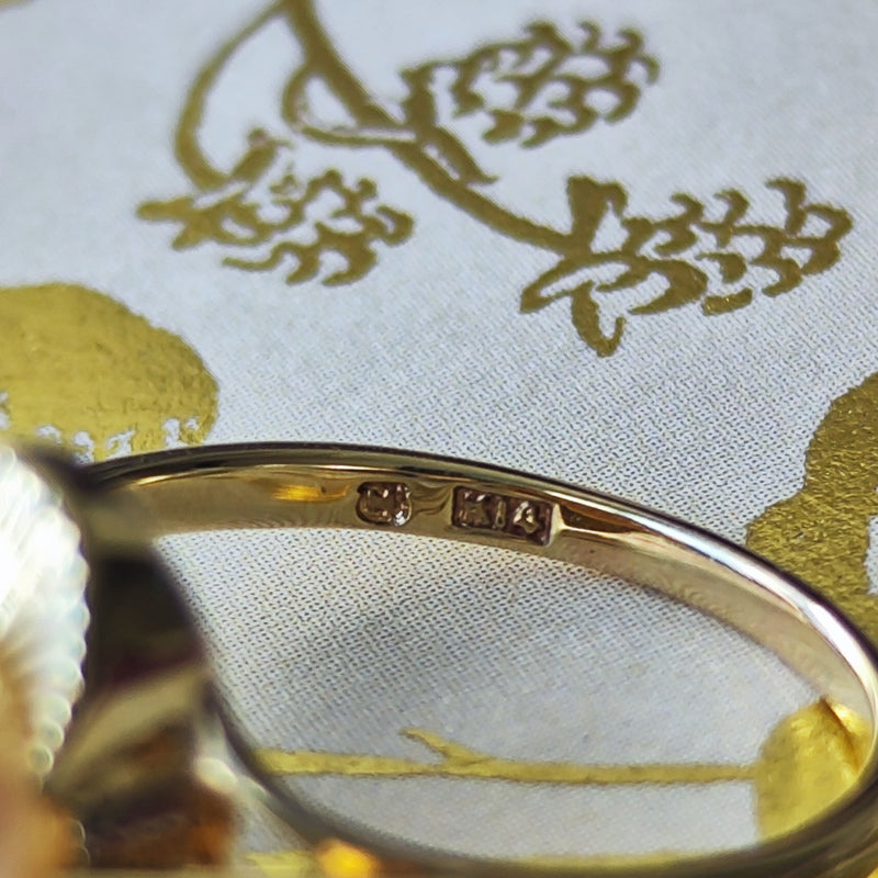 MIKIMOTO ミキモト あこや真珠 ヴィンテージリング