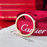 Cartier カルティエ Cドゥ ダイヤモンドリング 18金PG 15号