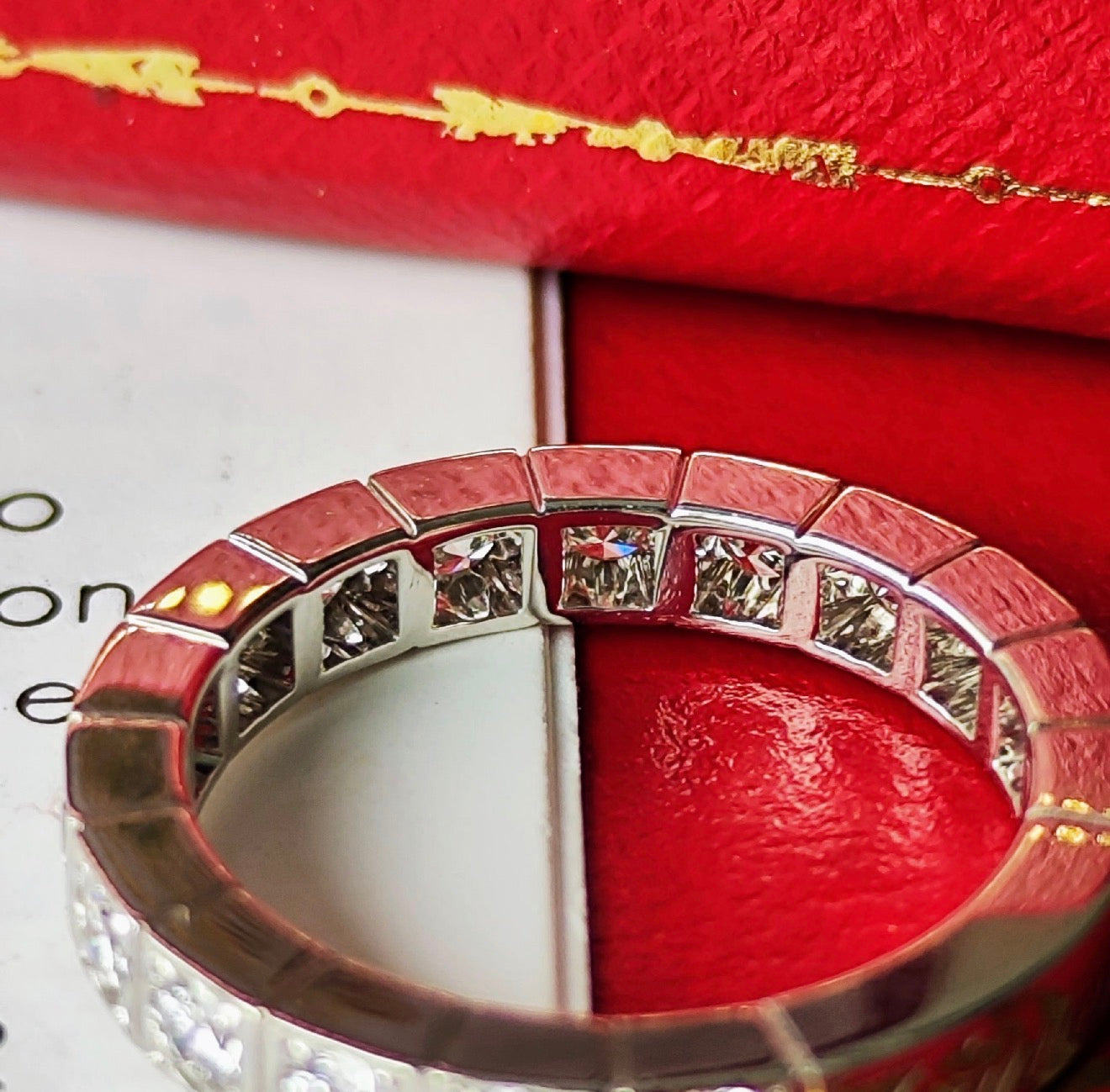 Cartier カルティエ ラニエール ラニエール フルダイヤ 18金WG 47
