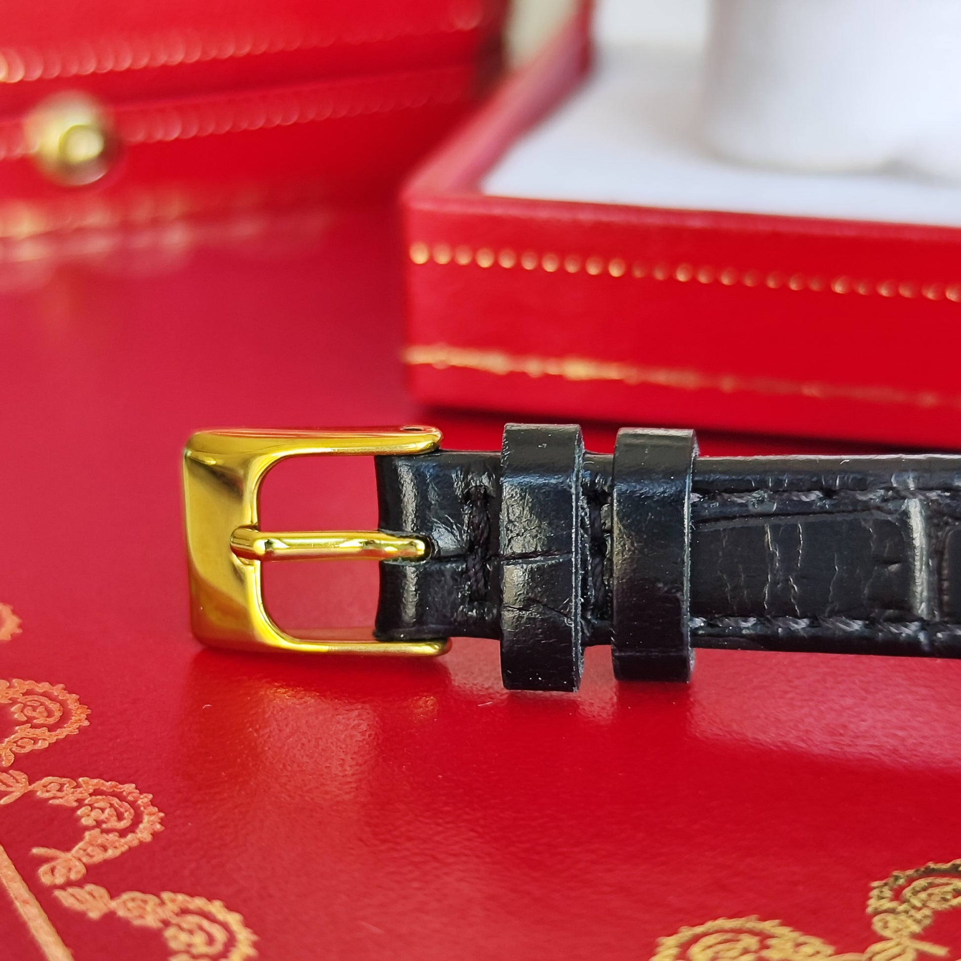 Cartier カルティエ マストコリゼ ダイヤモンドベゼル クォーツ腕時計