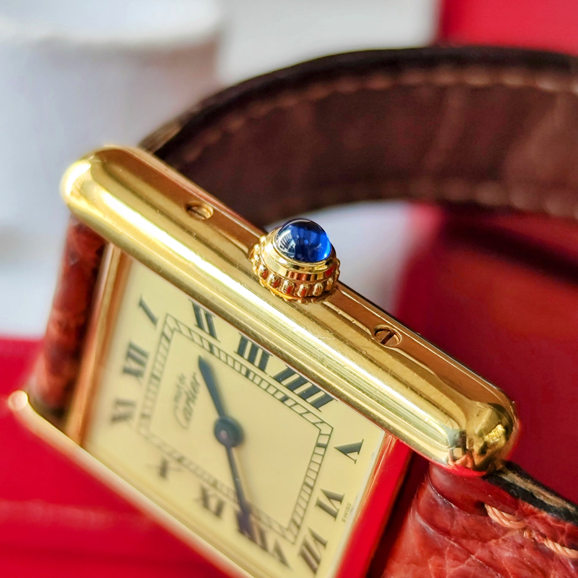Cartier カルティエ マストタンク クォーツ 腕時計