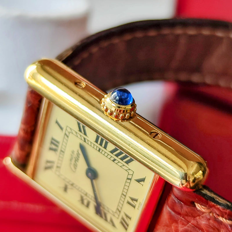 Cartier カルティエ マストタンク クォーツ 腕時計