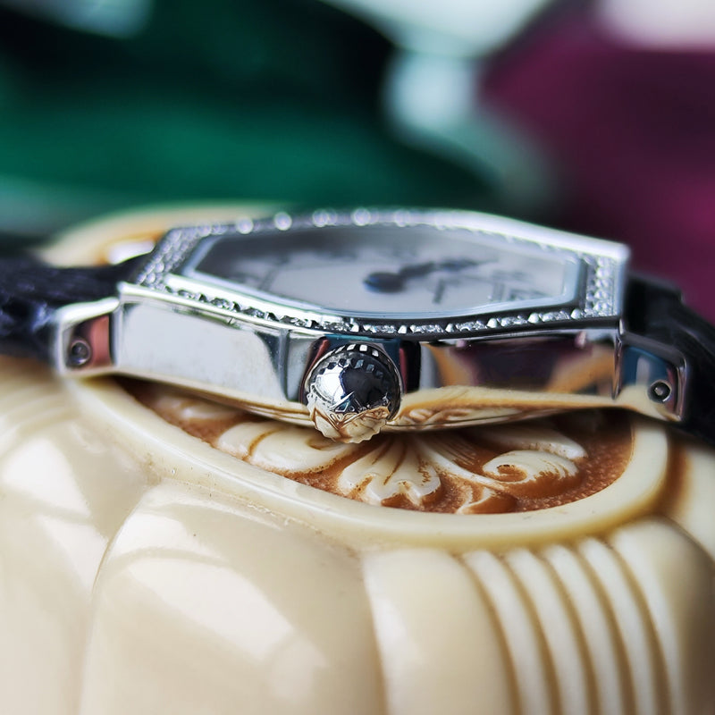 LONGINES ロンジン レ ラヴィソント ドゥ ロンジン ダイヤモンド 32石 クォーツ腕時計