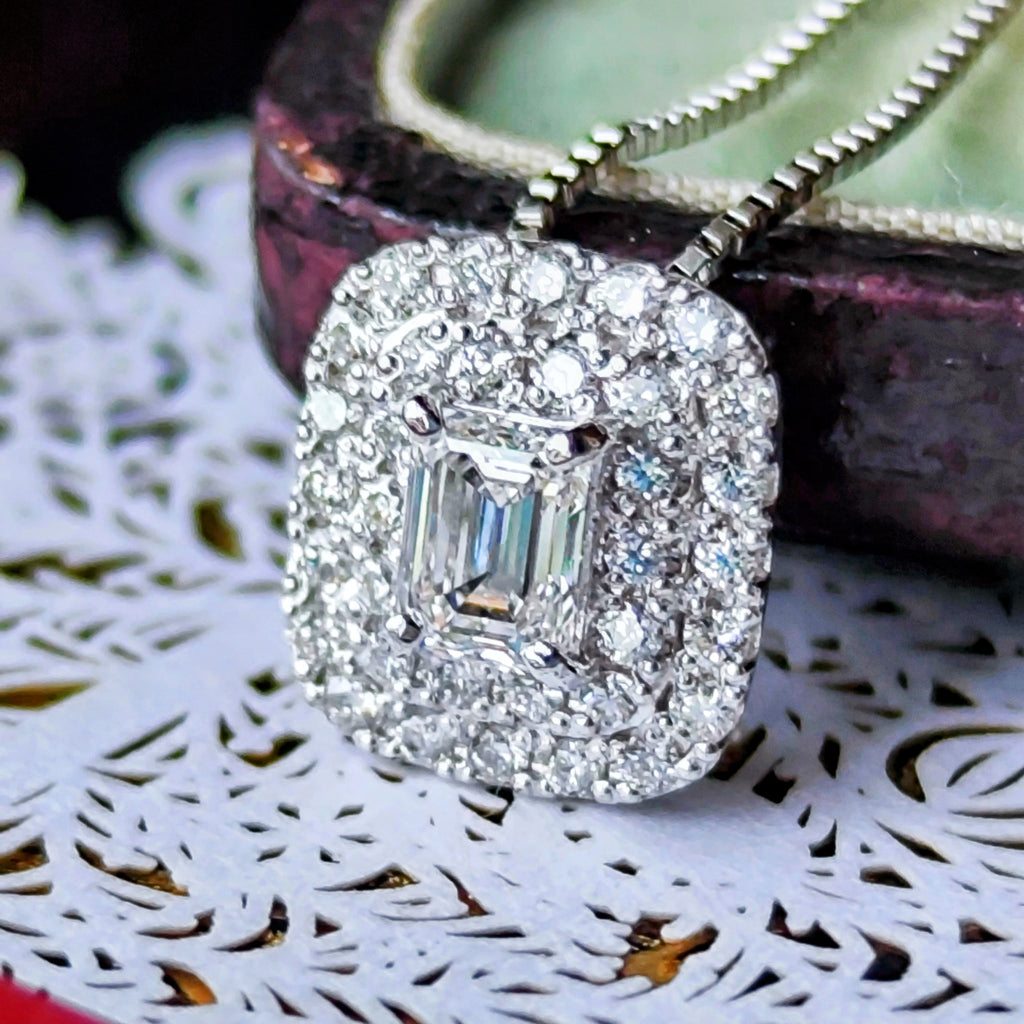 【インターナリーフローレス】天然ダイヤモンド 0.31ct Fカラー ネックレス GIA