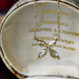 【ローズカット】天然ダイヤモンド ネックレス