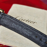 【OH済み】Cartier カルティエ マストタンク ブラックローマンオニキス 手巻き腕時計