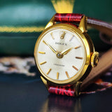 【OH済み】ROLEX ロレックスPRECISION プレシジョン 18金無垢 手巻き腕時計