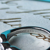 TIFFANY＆Co. ティファニー ダブルオープンティアドロップリング ダイヤモンド