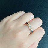 【Vintage Cartier】カルティエ コンテッサ サファイア ダイヤモンド フル リング