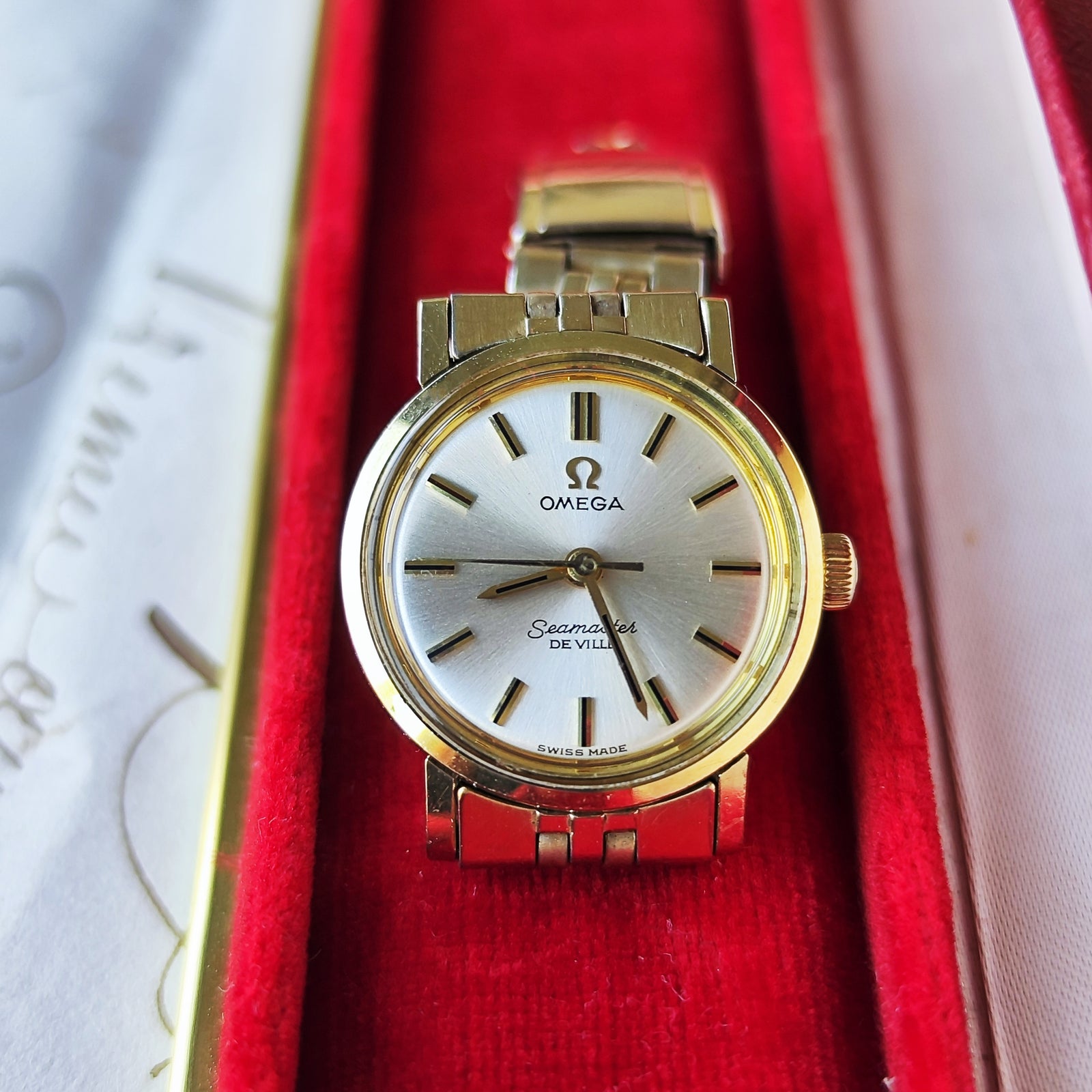 OH済み！オメガ　デヴィル　オートマティック OH済み】OMEGA オメガ Seamaster シーマスター DE VILLE デビル自動