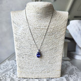 【大粒 5.74ct】天然タンザナイト 天然ダイヤモンド ネックレス