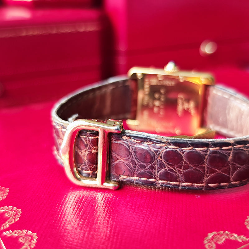 Cartier カルティエ マストタンク MM クォーツ腕時計