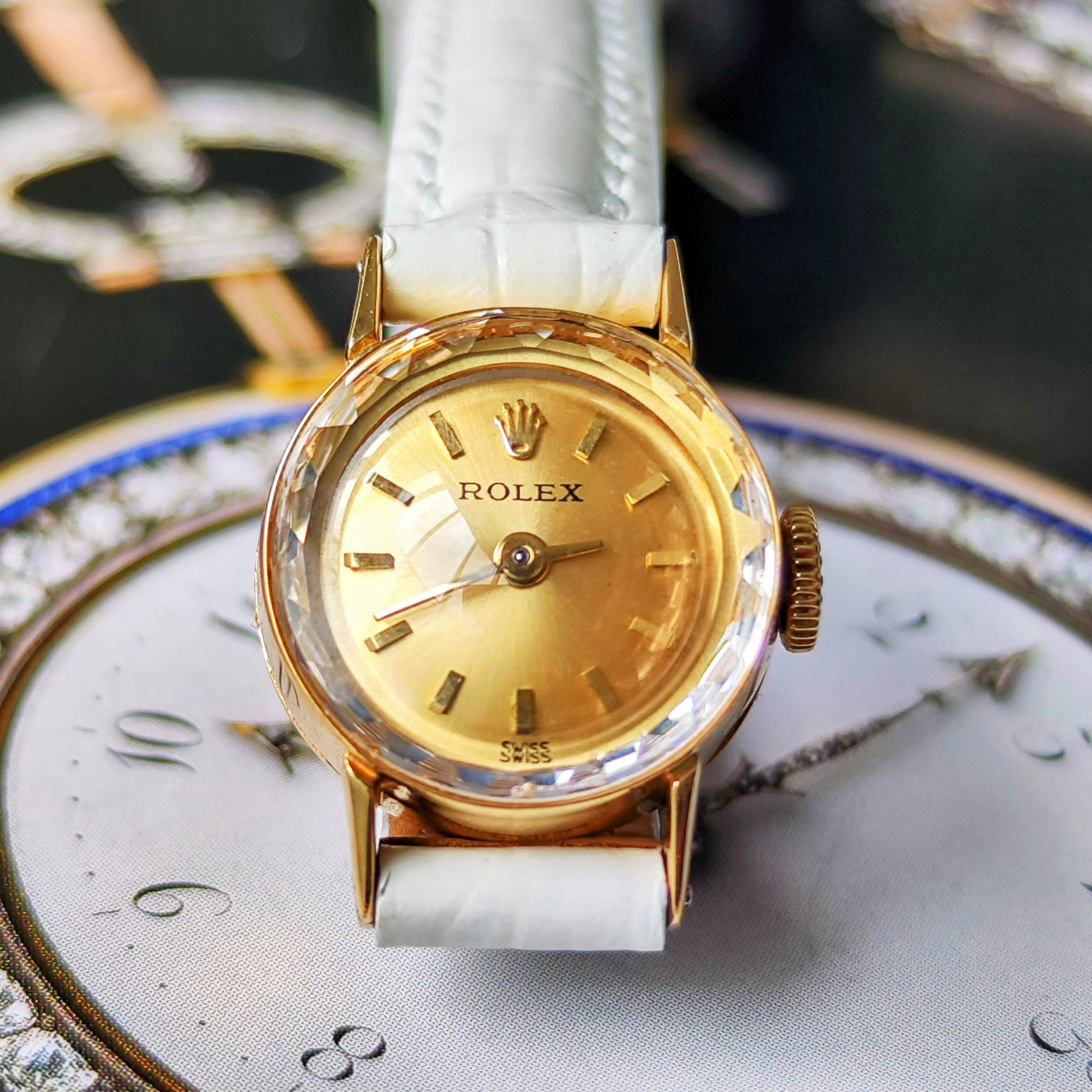 【OH済み】ROLEX ロレックス 18金無垢 手巻き 腕時計