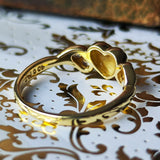 MIKIMOTO ミキモト ハートモチーフ ダイヤモンドリング