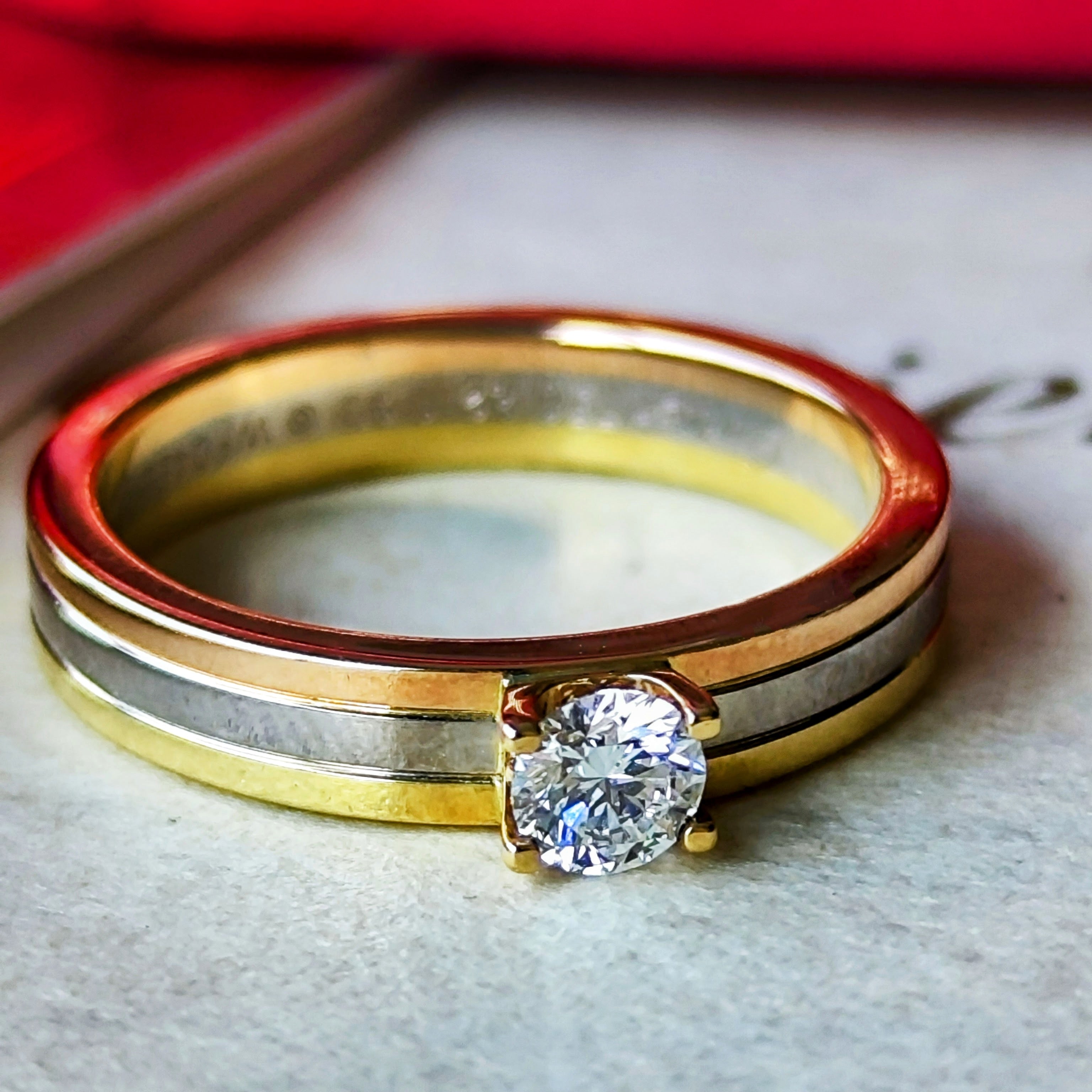 カルティエ ルイカルティエ ヴァンドーム フルダイヤ リング #51【23513 Cartier カルティエ ヴァンドーム ルイ カルティエ ソリテール