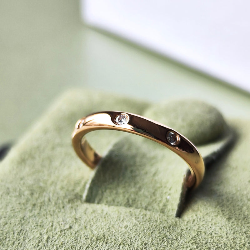 Van Cleef & Arpels ヴァンクリーフ&アーペル アンフィニエトワール ダイヤモンド 18金PG 48