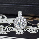 【最高級品質】天然ダイヤモンド0.56ct フローレス Dカラー ネックレス GIA鑑定書付き