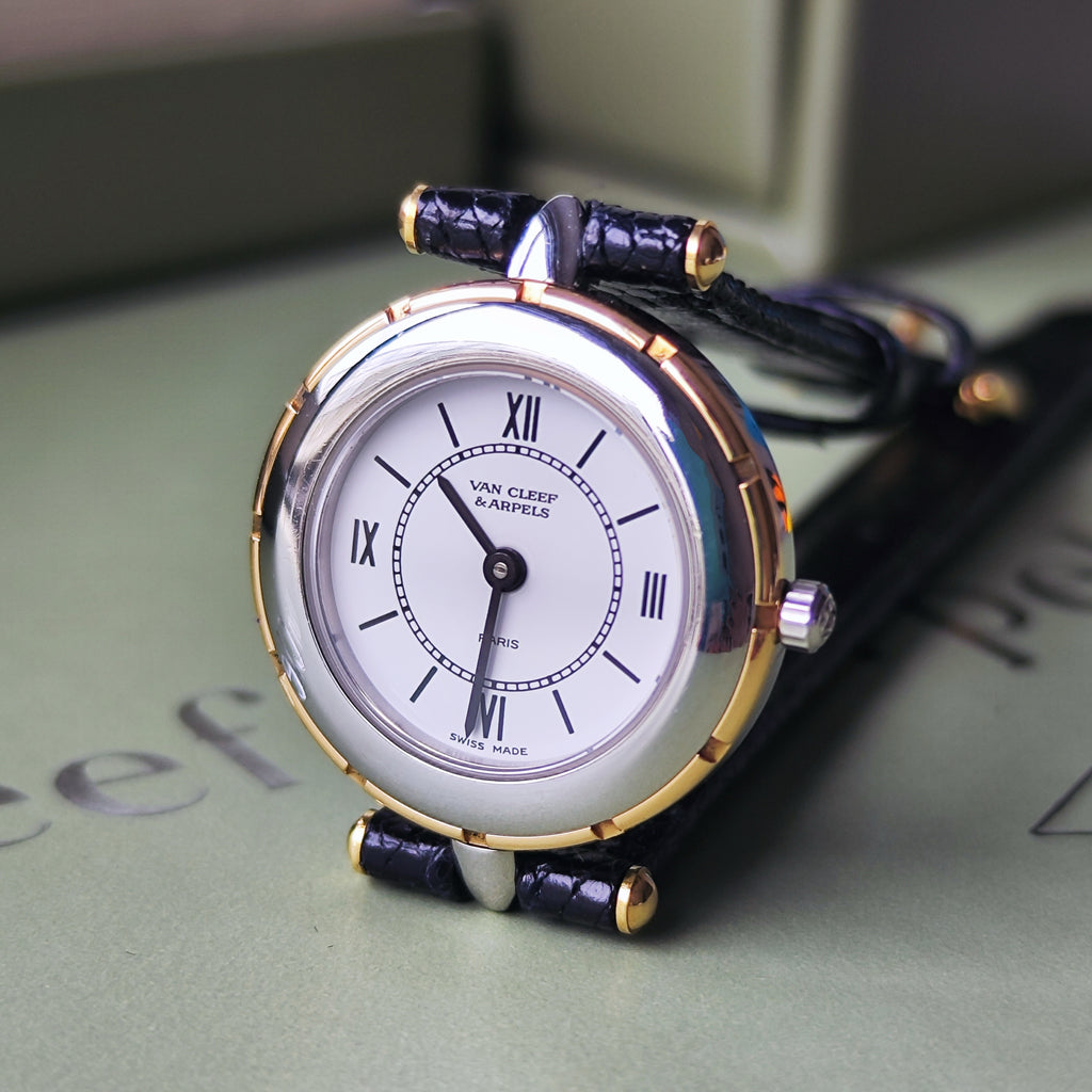 【美品/稼働品】Van Cleef & Arpels　ラ・コレクション　クォーツ OH済み】Van Cleef & Arpels ヴァンクリーフ&アーペル ラ
