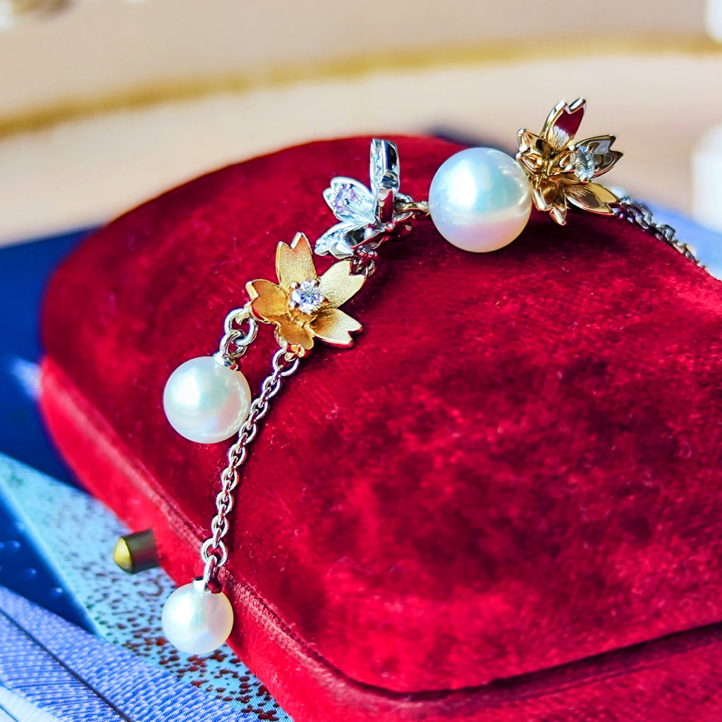MIKIMOTO ミキモト ダイヤモンド リバーシブル ネックレス