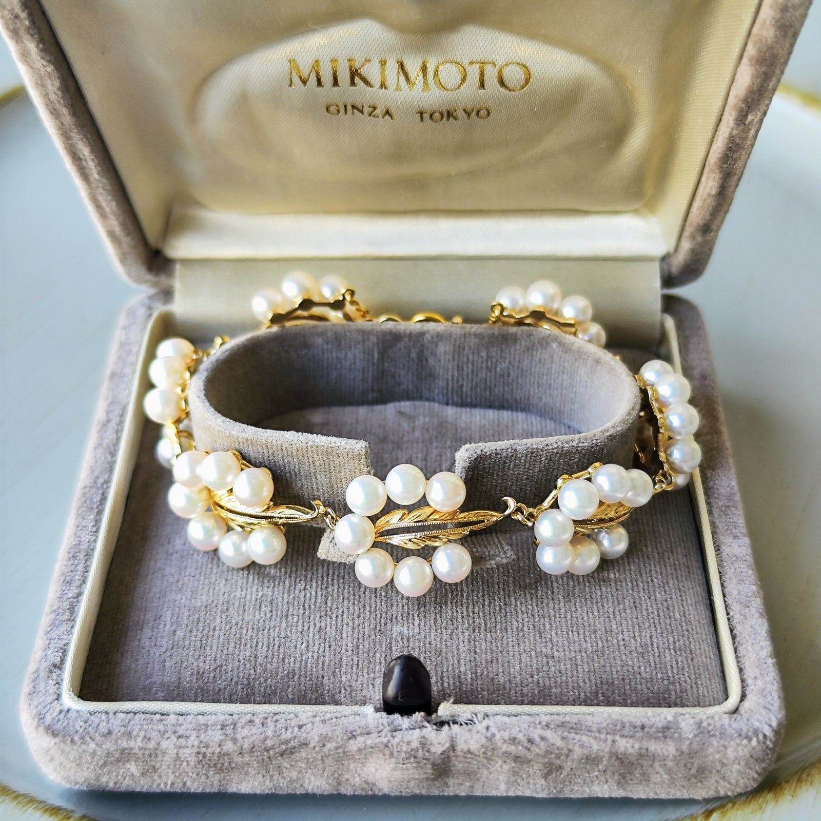 MIKIMOTO ミキモト あこや真珠 ヴィンテージ ブレスレット