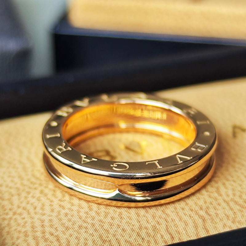 BVLGARI ブルガリB-ZERO1 ビーゼロワン 18金PG 10号