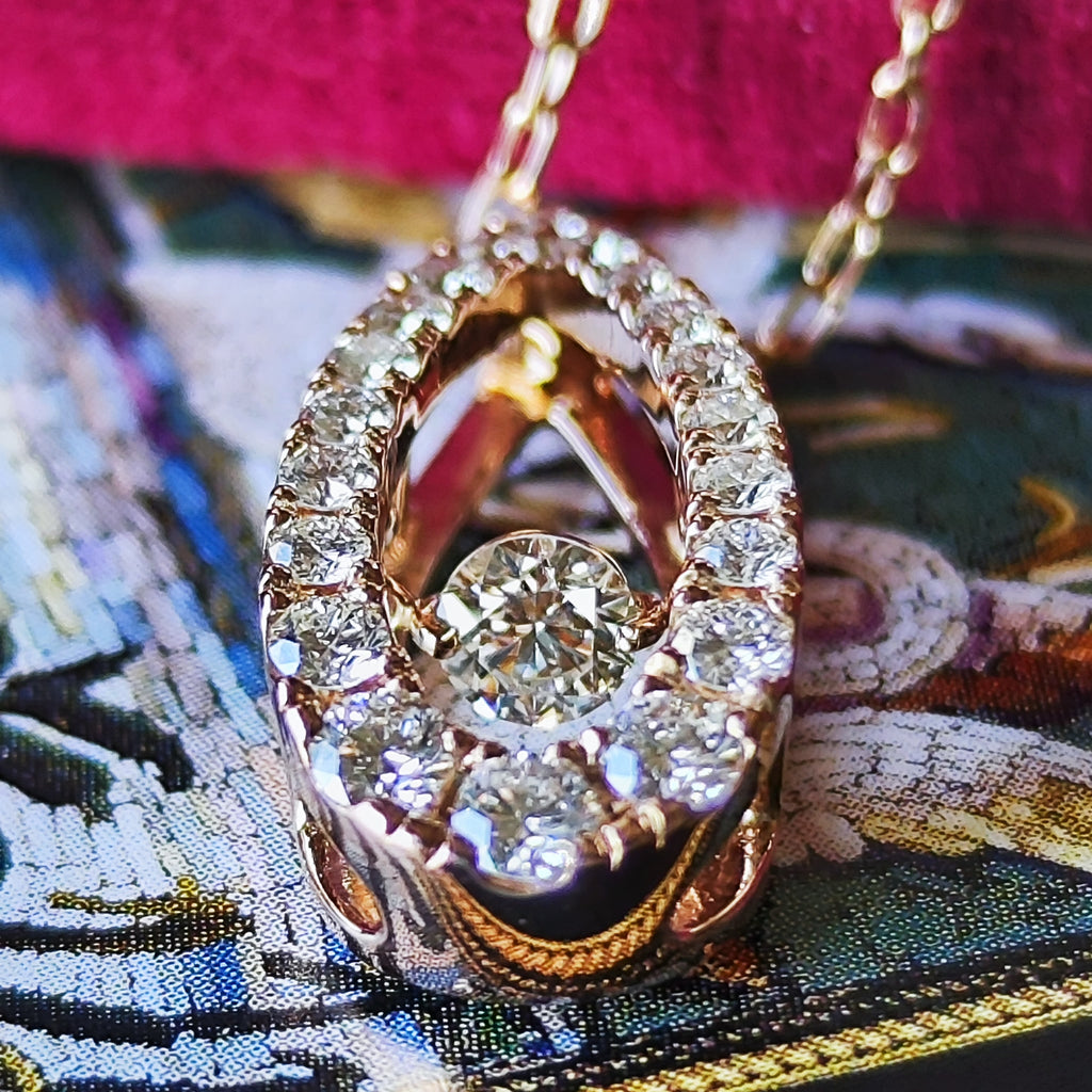 MIKIMOTO ミキモト トレモロ ダイヤモンド ネックレス