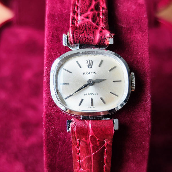 【OH済み】ROLEX ロレックスPRECISION プレシジョン 18金 手巻き アンティーク腕時計