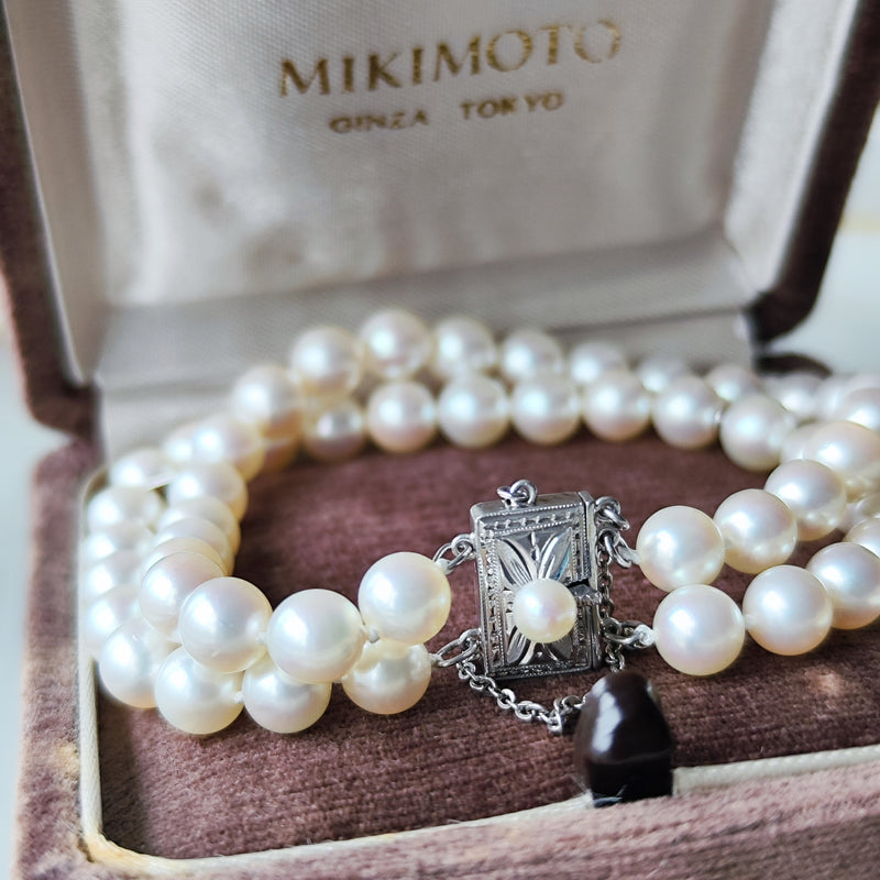 MIKIMOTO ミキモト あこや真珠 ブレスレット