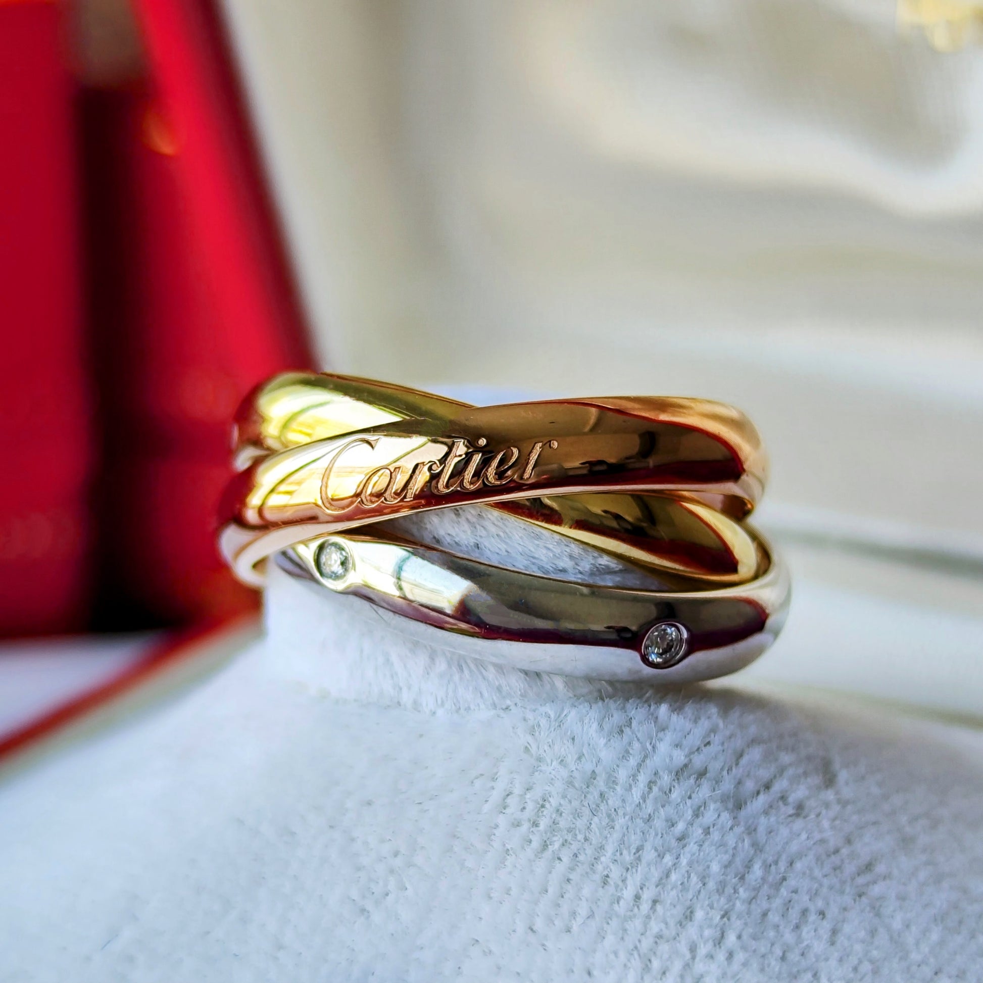 Cartier カルティエ トリニティクラシック ダイヤモンド 51