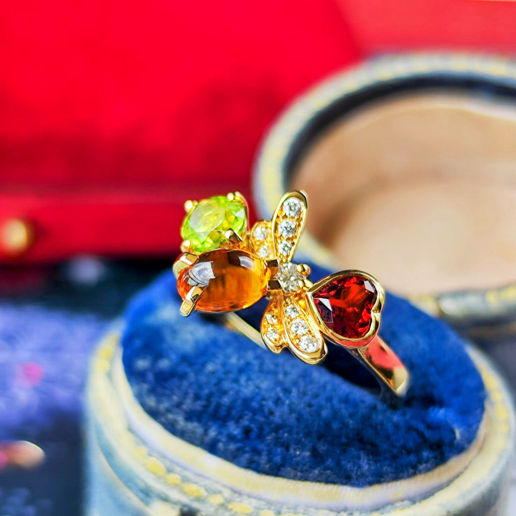 Chaumet ショーメアトラップ・モワ 天然石 ダイヤモンド リング