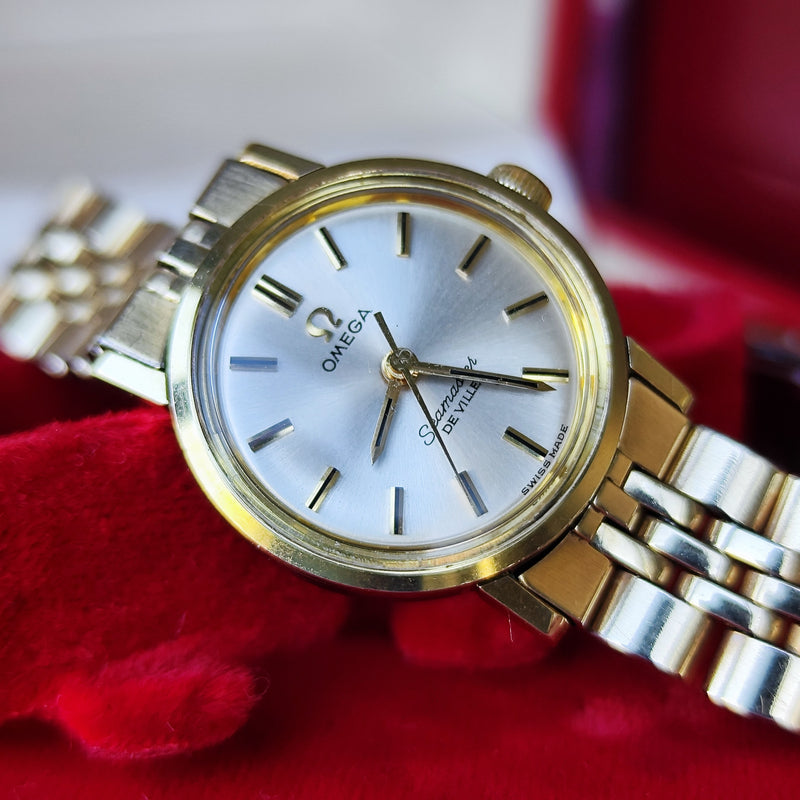 【OH済み】OMEGA オメガ Seamaster
シーマスター DE VILLE デビル自動巻き 腕時計