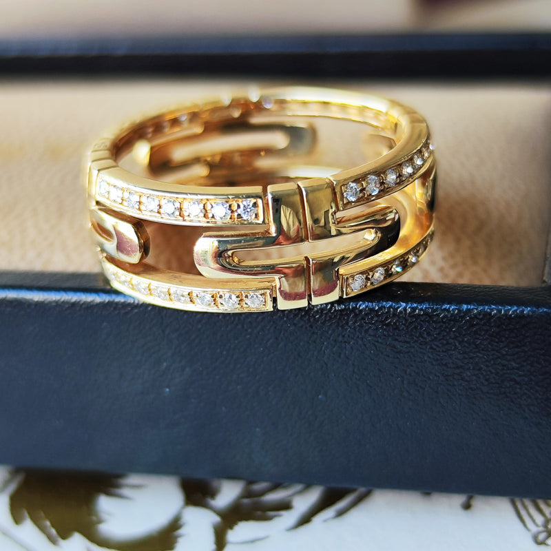 BVLGARI ブルガリ バレンテシ スモール ダイヤモンドリング