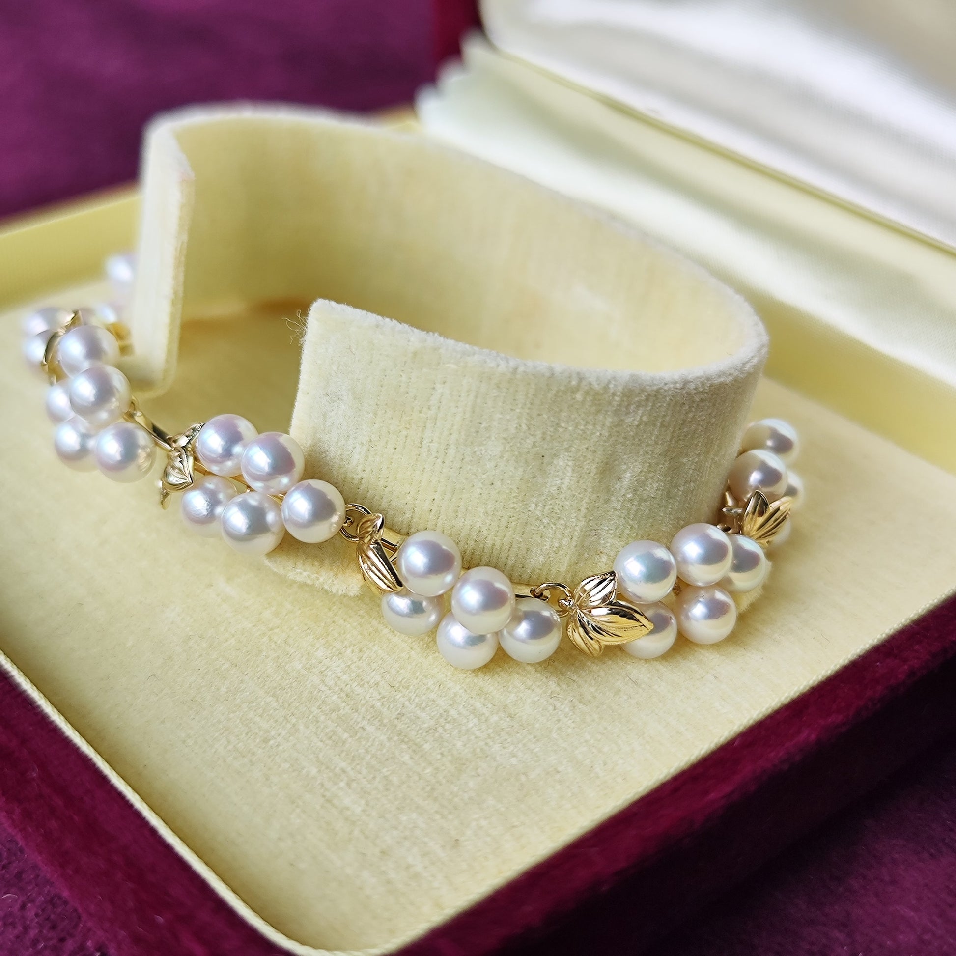MIKIMOTO ミキモト あこや真珠 ヴィンテージブレスレット