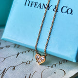 TIFFANY &Co ティファニー センチメンタルハート ダイヤモンド ネックレス