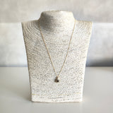 天然アンダリュサイト 天然ダイヤモンド ネックレス