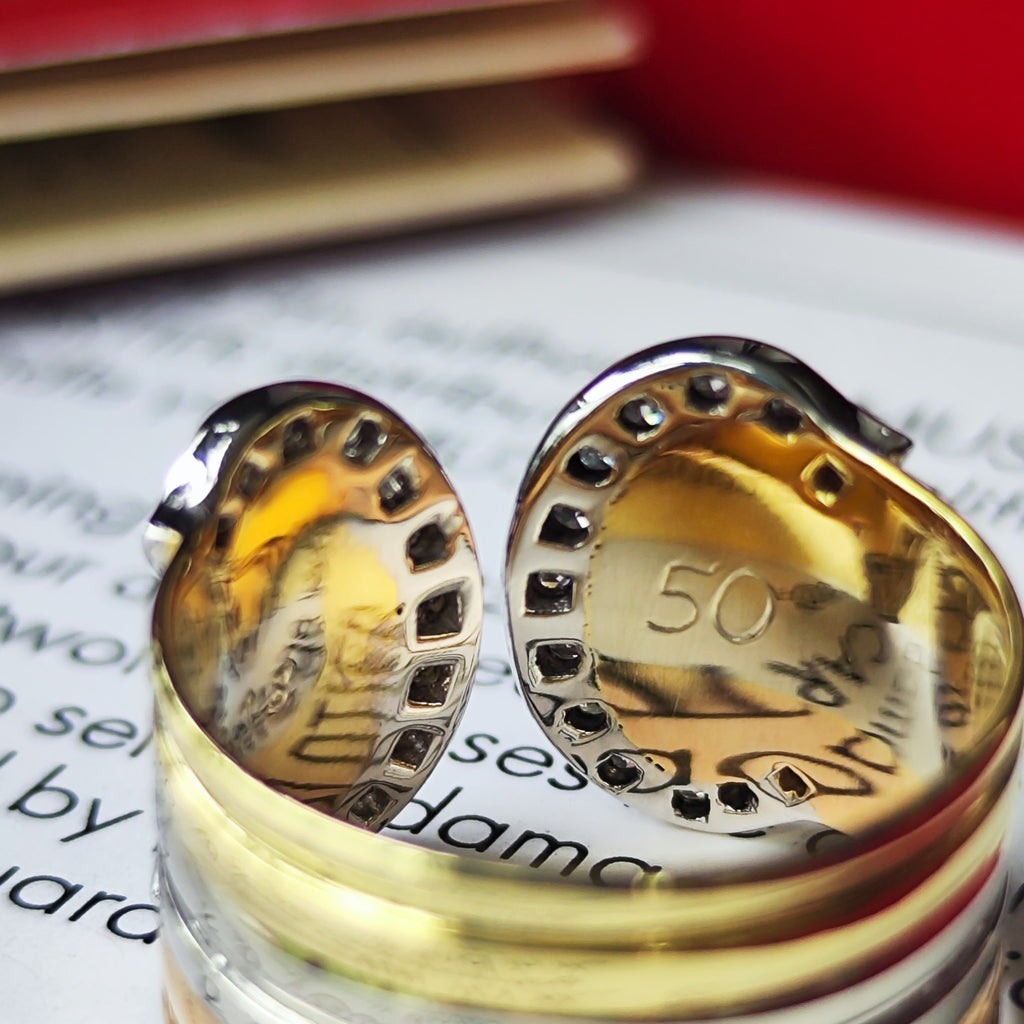 【廃盤 Cartier 】カルティエ 2C（デューブル・シー）ダイヤモンド 50
