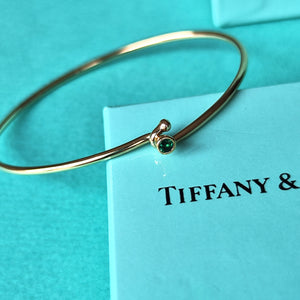 お値下げ】オールドティファニーTIFFANY &Co ティファニー ダブルフック エメラルド バングル – Mico宝飾店