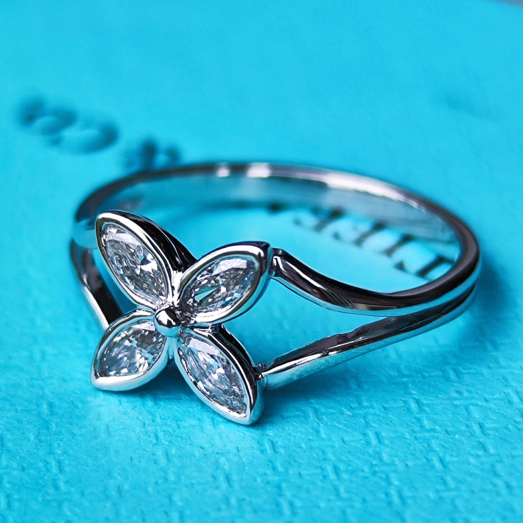 TIFFANY&Co. ティファニー ヴィクトリア ダイヤモンド プラチナリング