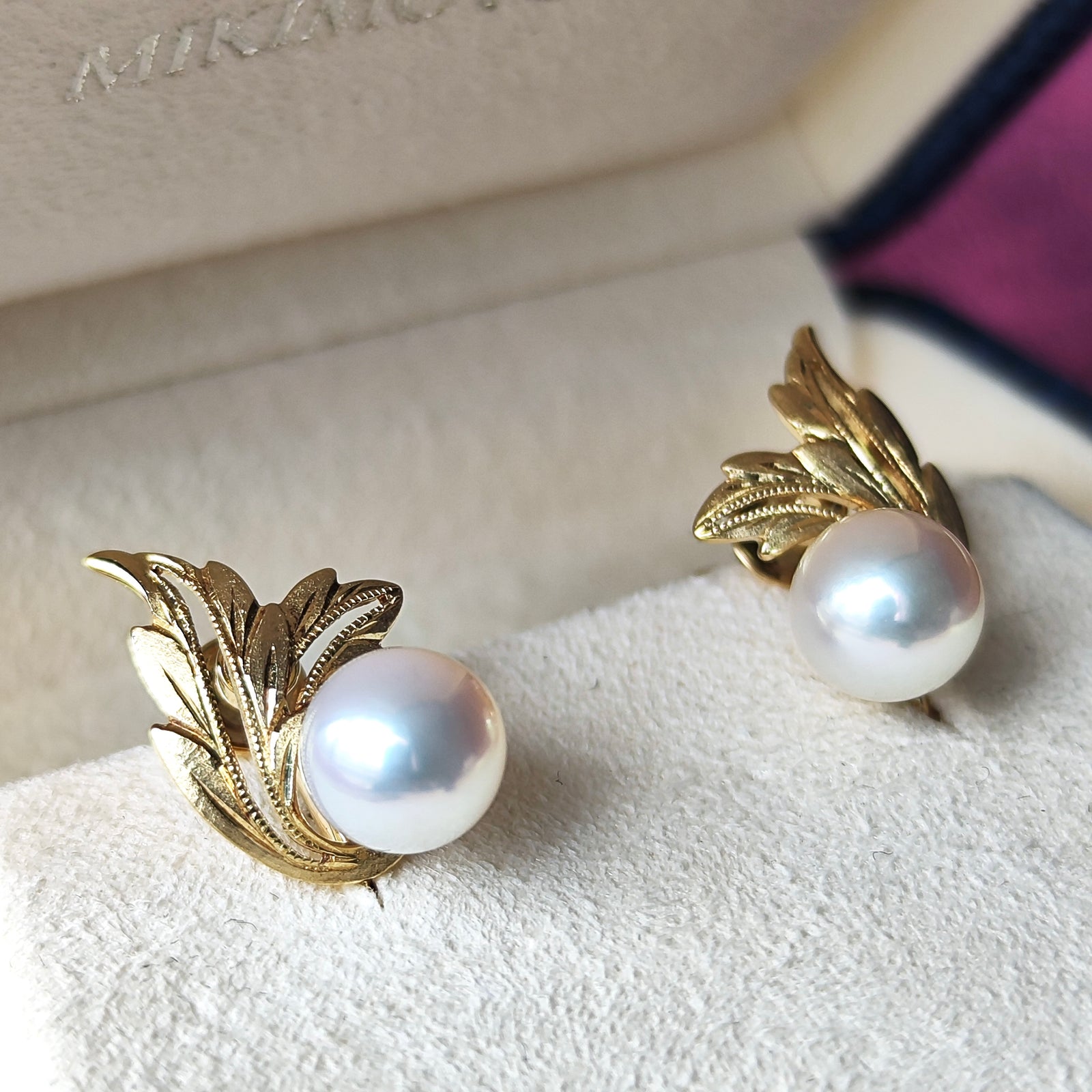 MIKIMOTO ミキモト あこや真珠 ヴィンテージ イヤリング – Mico