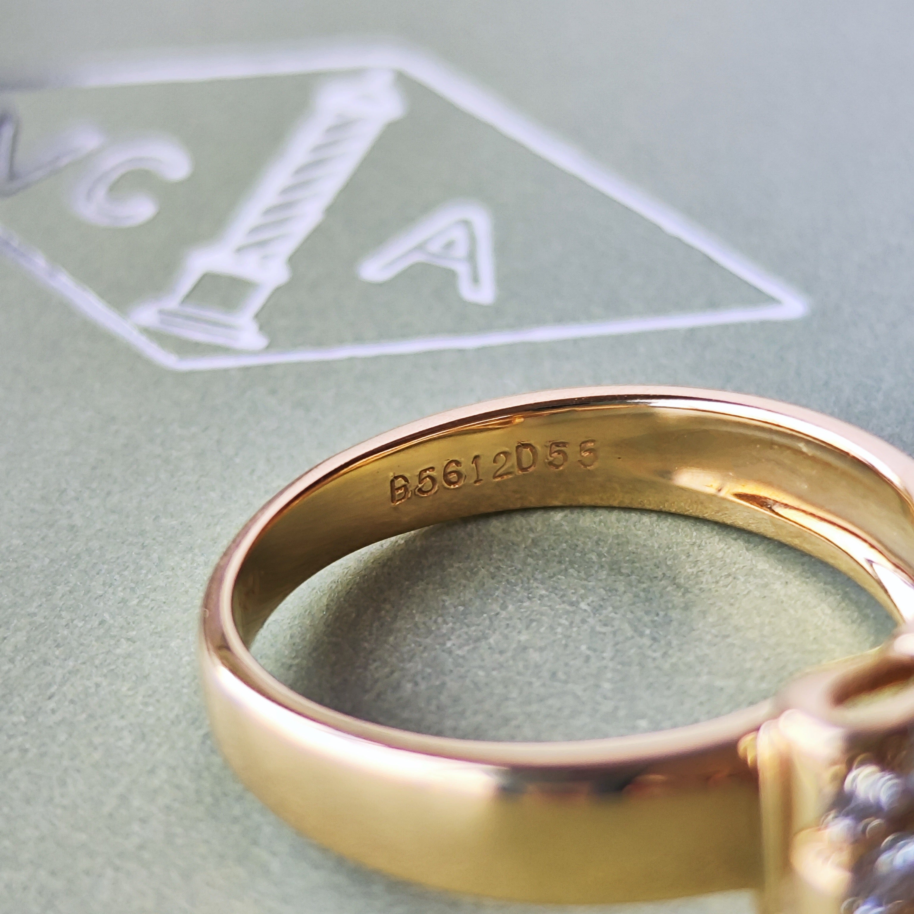 Vintage Van Cleef & Arpels】ヴァンクリーフ&アーペル リボンリング
