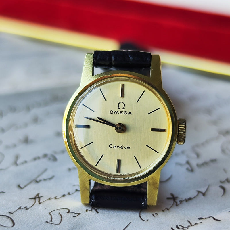 【OH済み】OMEGA オメガ Geneve ジュネーヴ 手巻き 腕時計