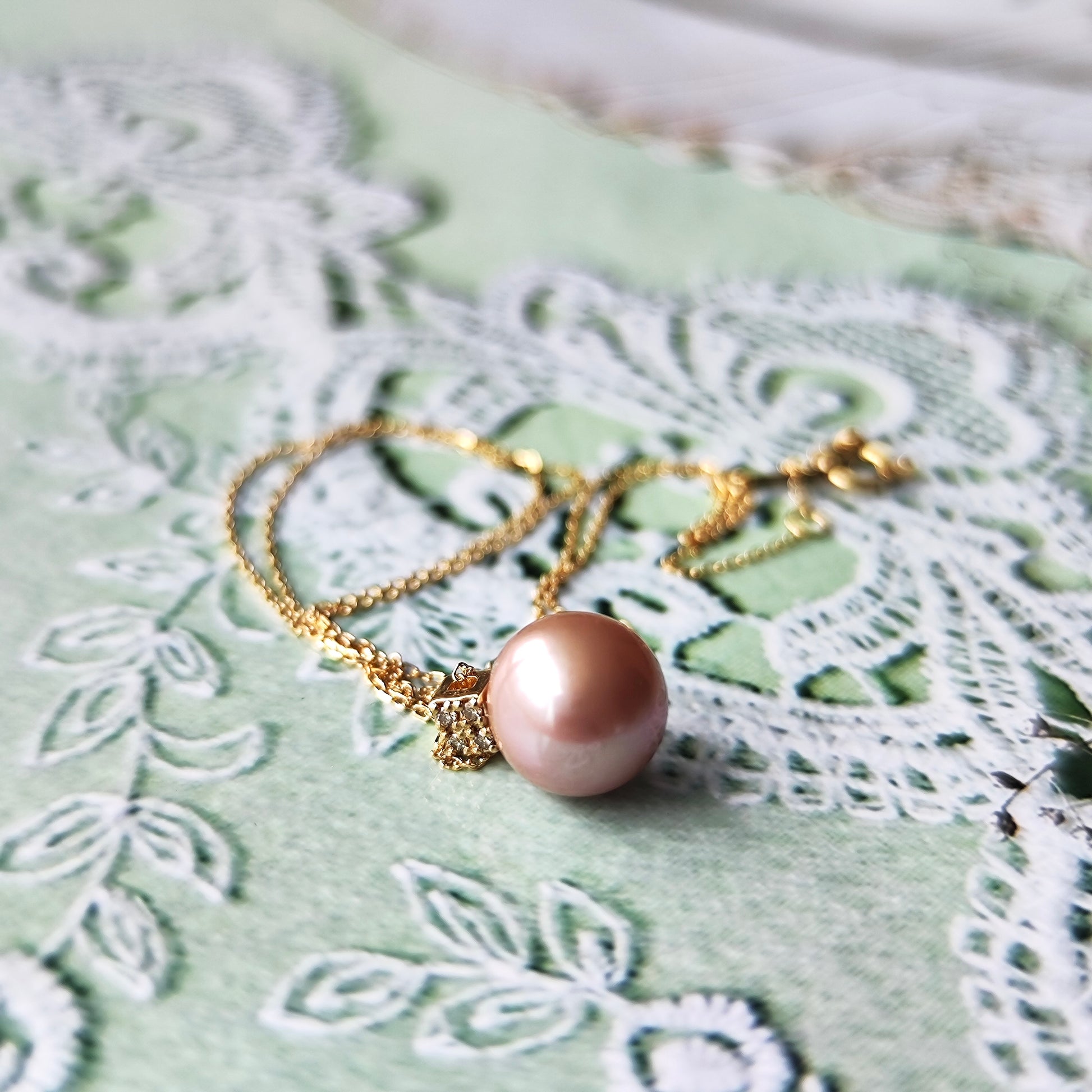 【さくらパール】花ふぶき ネックレス